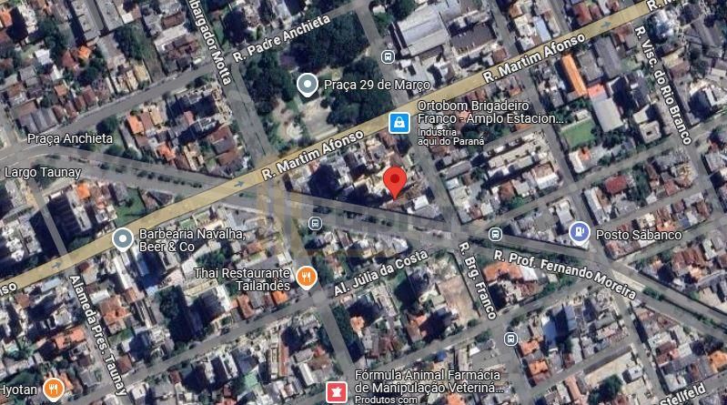 Terreno à venda, Mercês, com 579 m   Com duas frentes - CURITI...