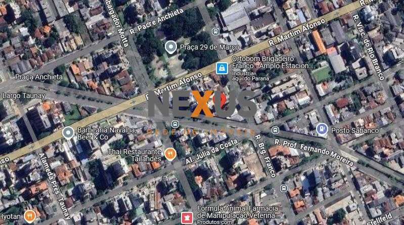 Terreno à venda, Mercês, com 579 m   Com duas frentes - CURITI...