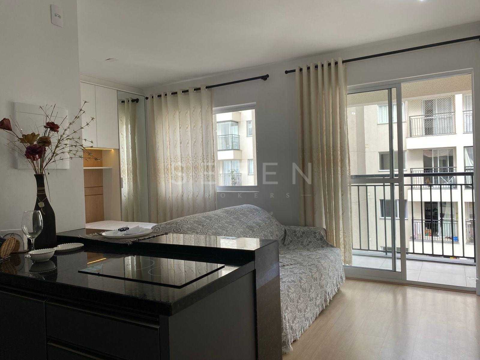 Estudio à venda, Andar Alto com vaga de garagem, Capão Raso