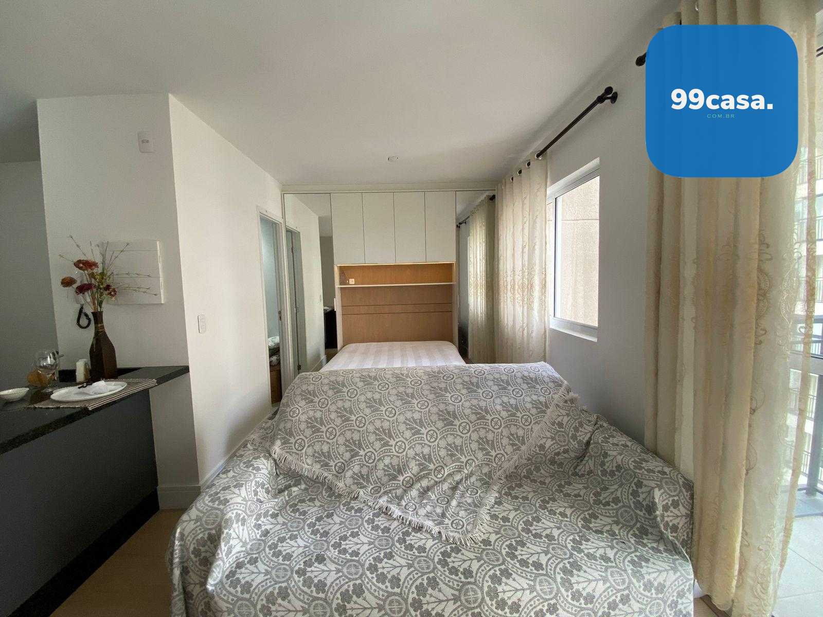 Estudio à venda, Andar Alto com vaga de garagem, Capão Raso