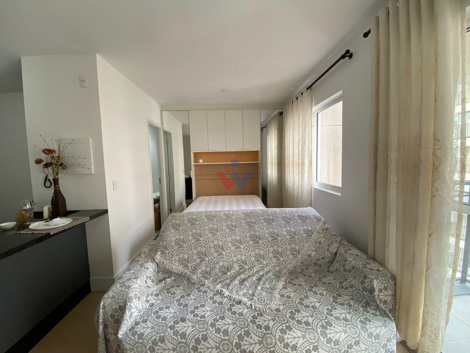 Estudio à venda, Andar Alto com vaga de garagem, Capão Raso