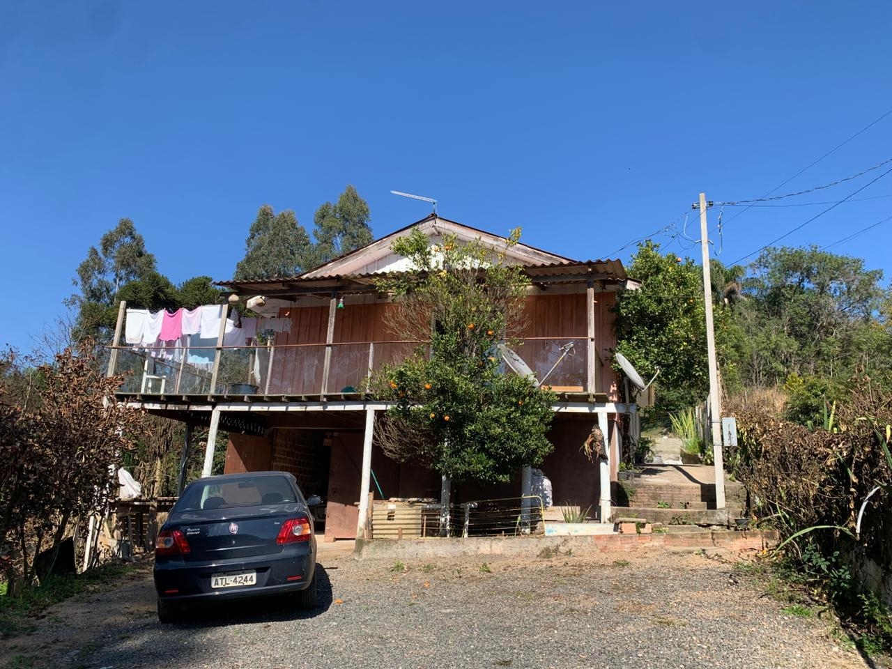 Chácara 4.600 m com casa e pomar à venda na Estrada Itambé C...