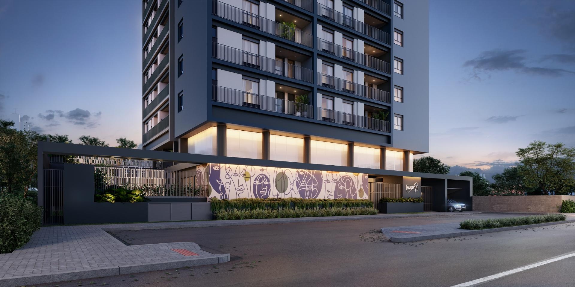 Apartamento de 2 quartos com suíte à venda no Augen Ecoville, ...