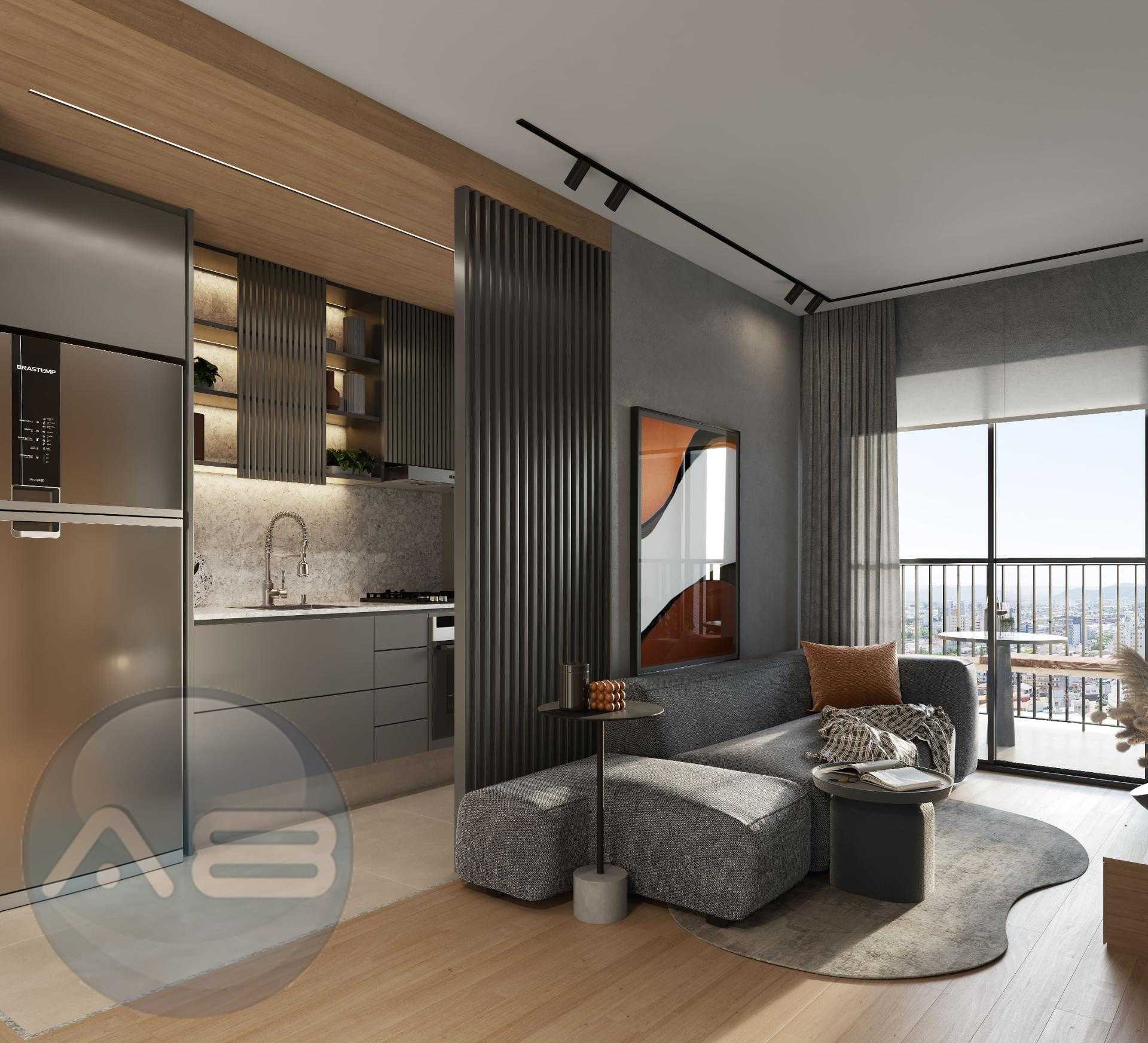 Apartamento à venda 2 quartos com 1 suite, portão, CURITIBA - PR