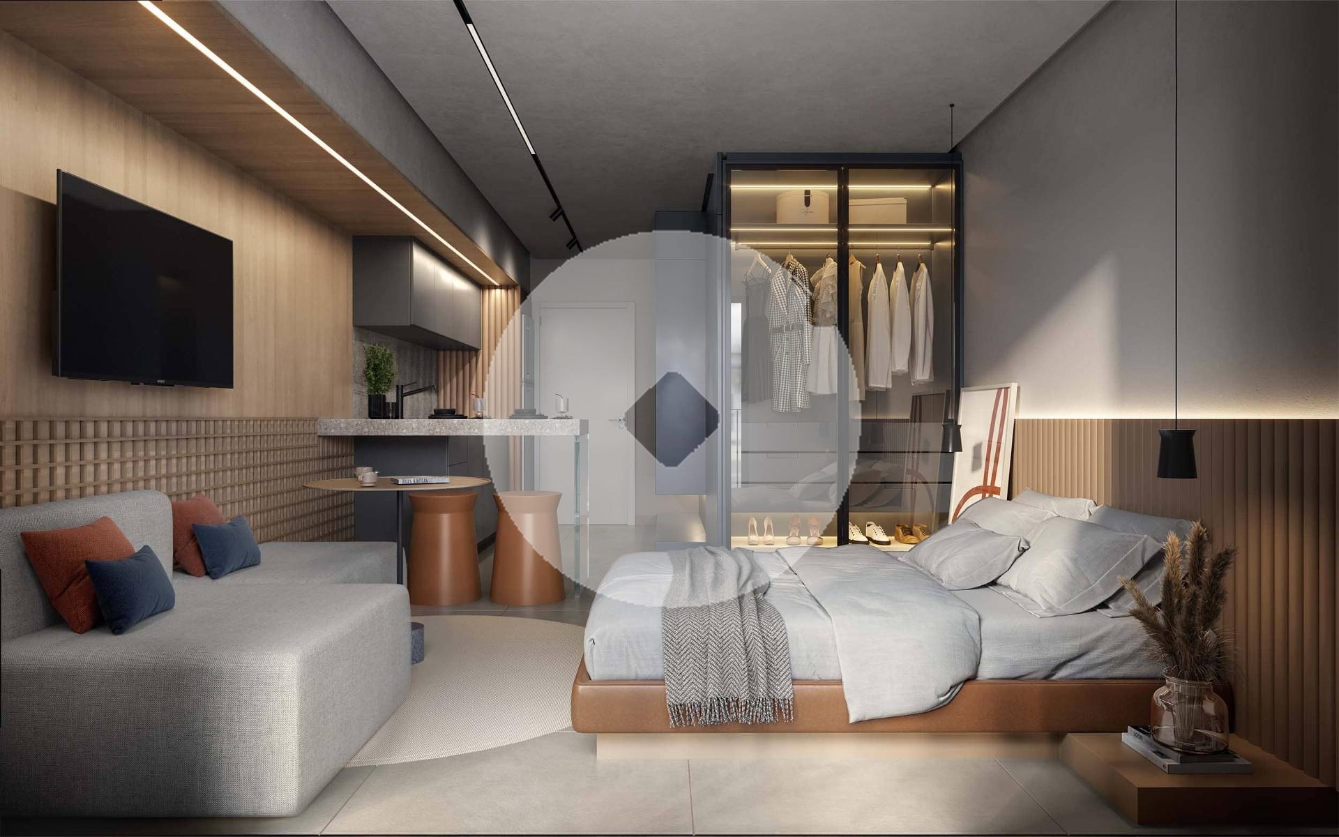 Studio à venda no bairro Portão com 30 m , CURITIBA - PR