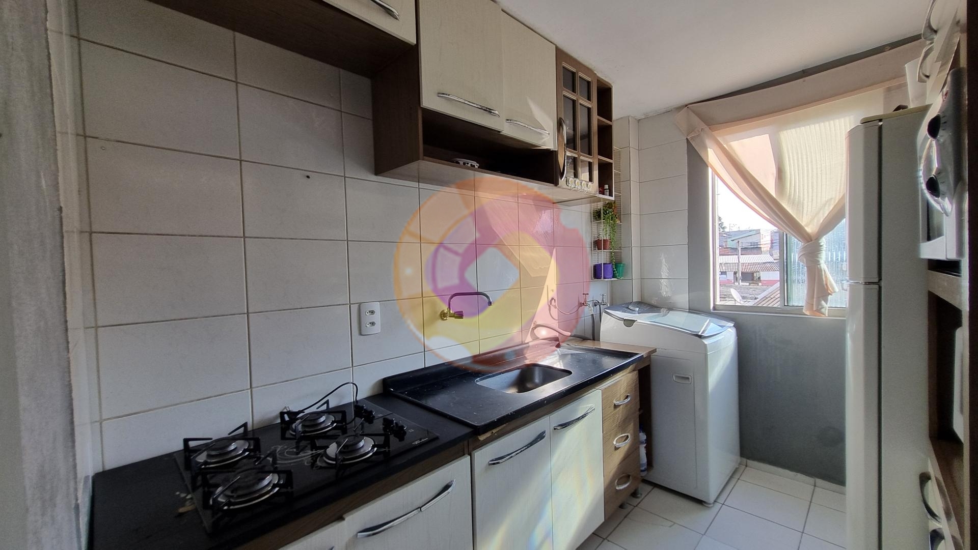 Apartamento 2 quartos, face norte e vaga de garagem na CIC R$...