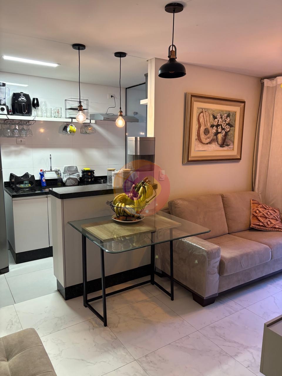 Apartamento com 2 quartos e 2 vagas à venda,74.95 m² total, re...