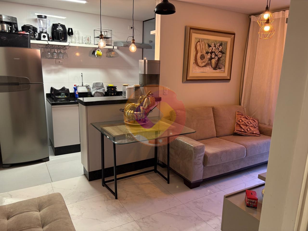 Apartamento com 2 quartos e 2 vagas à venda,74.95 m² total, re...