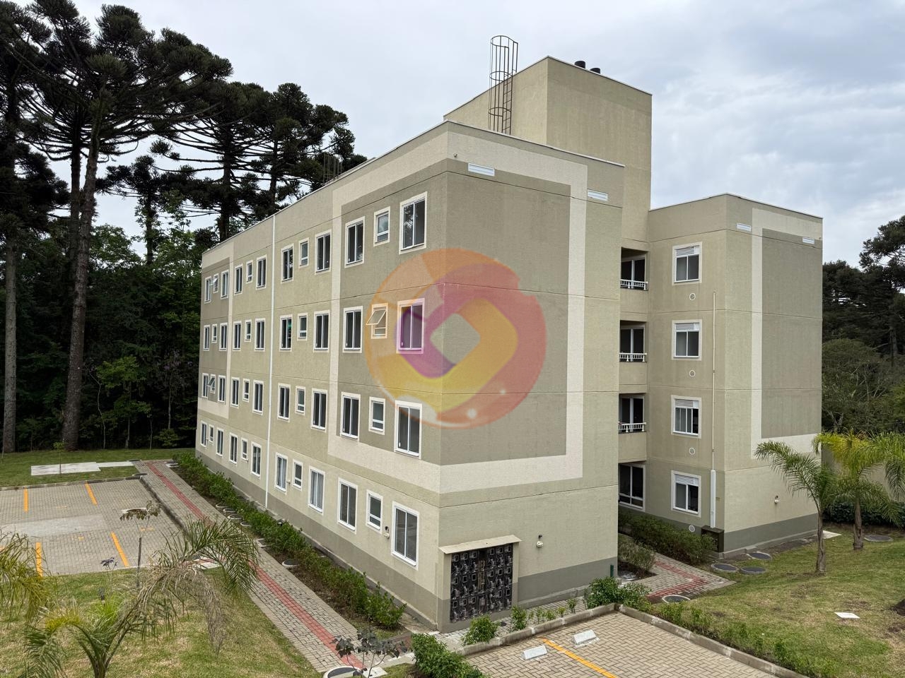 Apartamento para locação, Santa Cândida, 2 quartos e garagem, ...
