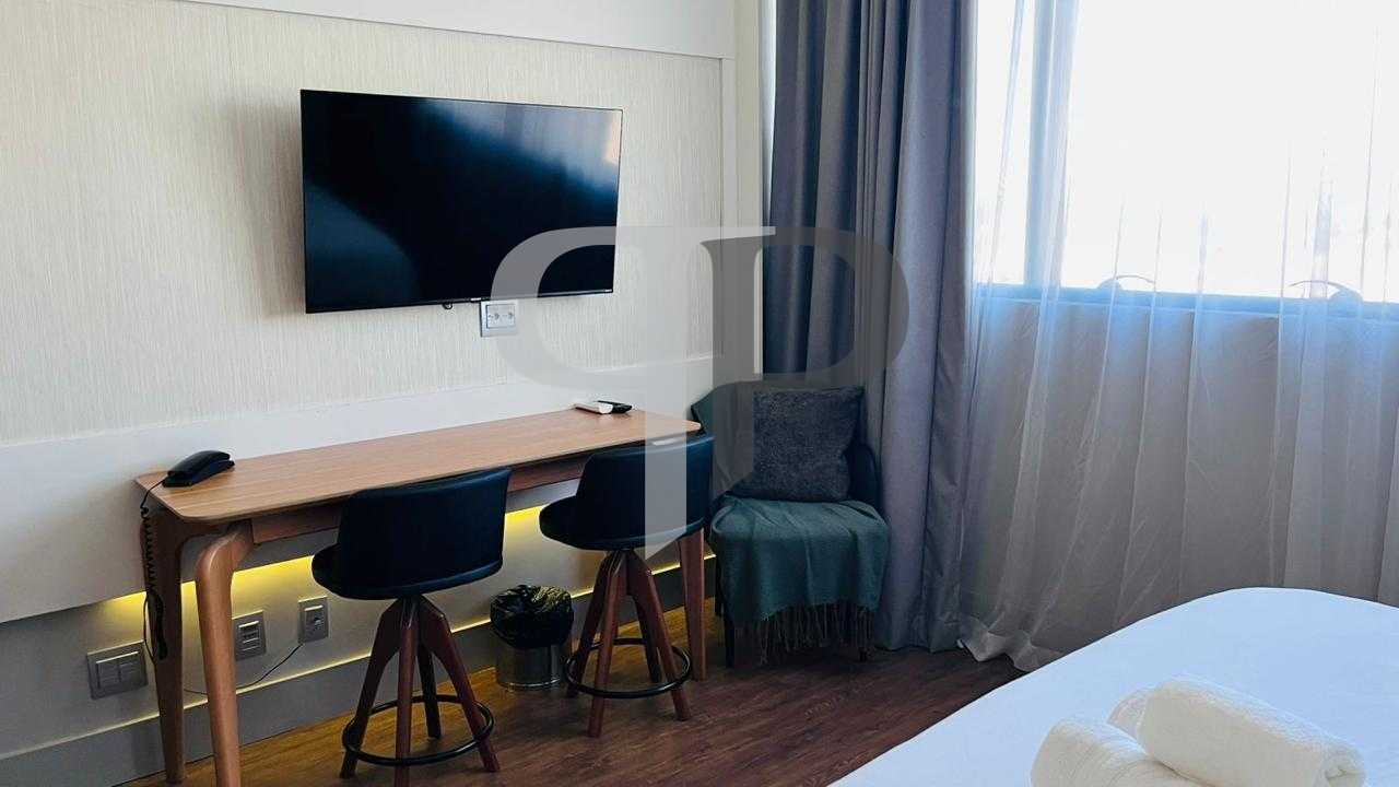 Apartamento studio mobiliado à venda, Batel, CURITIBA - PR