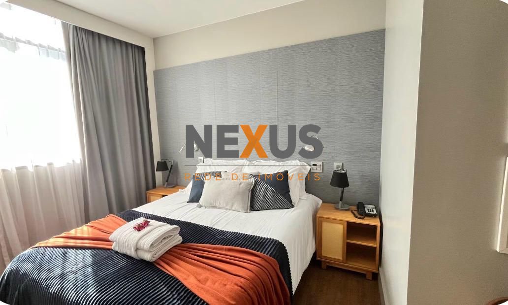 Apartamento studio mobiliado, andar alto, linda vista, à venda...