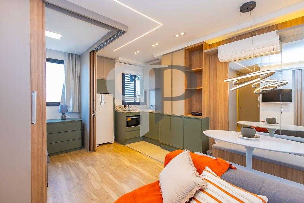 Apartamento mobiliado, 2 dormitórios à venda, Centro, CURITIBA...