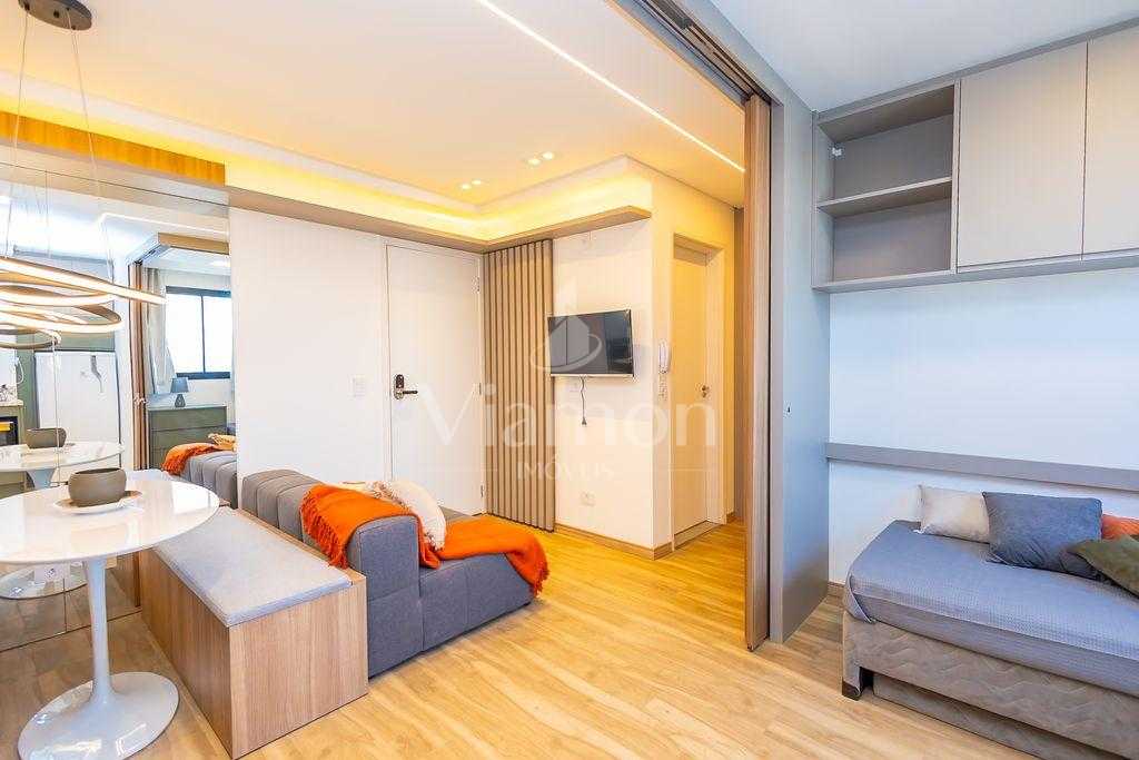 Apartamento mobiliado, 2 dormitórios à venda, Centro, CURITIBA...