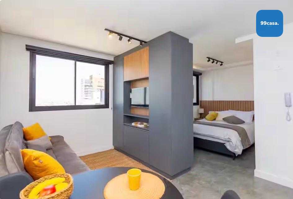 Apartamento à venda, mobiliado, com vaga, Centro, CURITIBA - PR