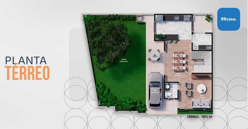Sobrado com 3 dormitórios à venda, 195 m² por R$ 1.200.000,00 ...
