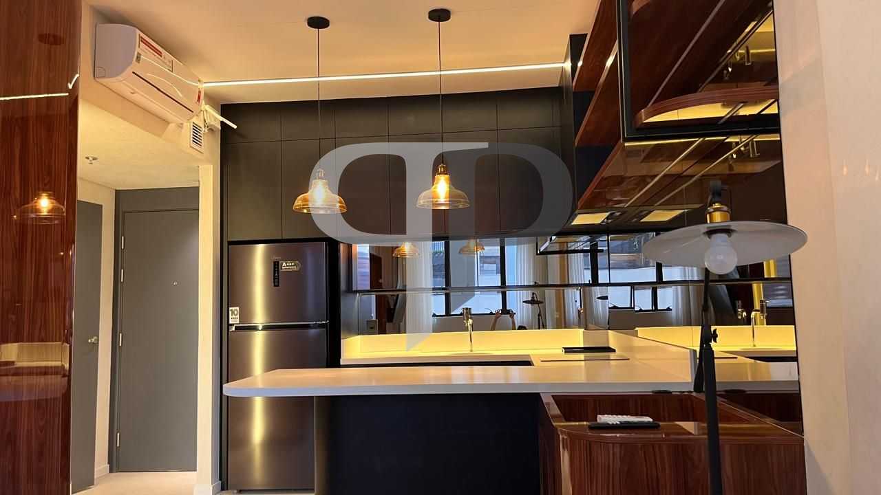 Apartamento mobiliado com 1 dormitório à venda, 36 m² por R$ 6...