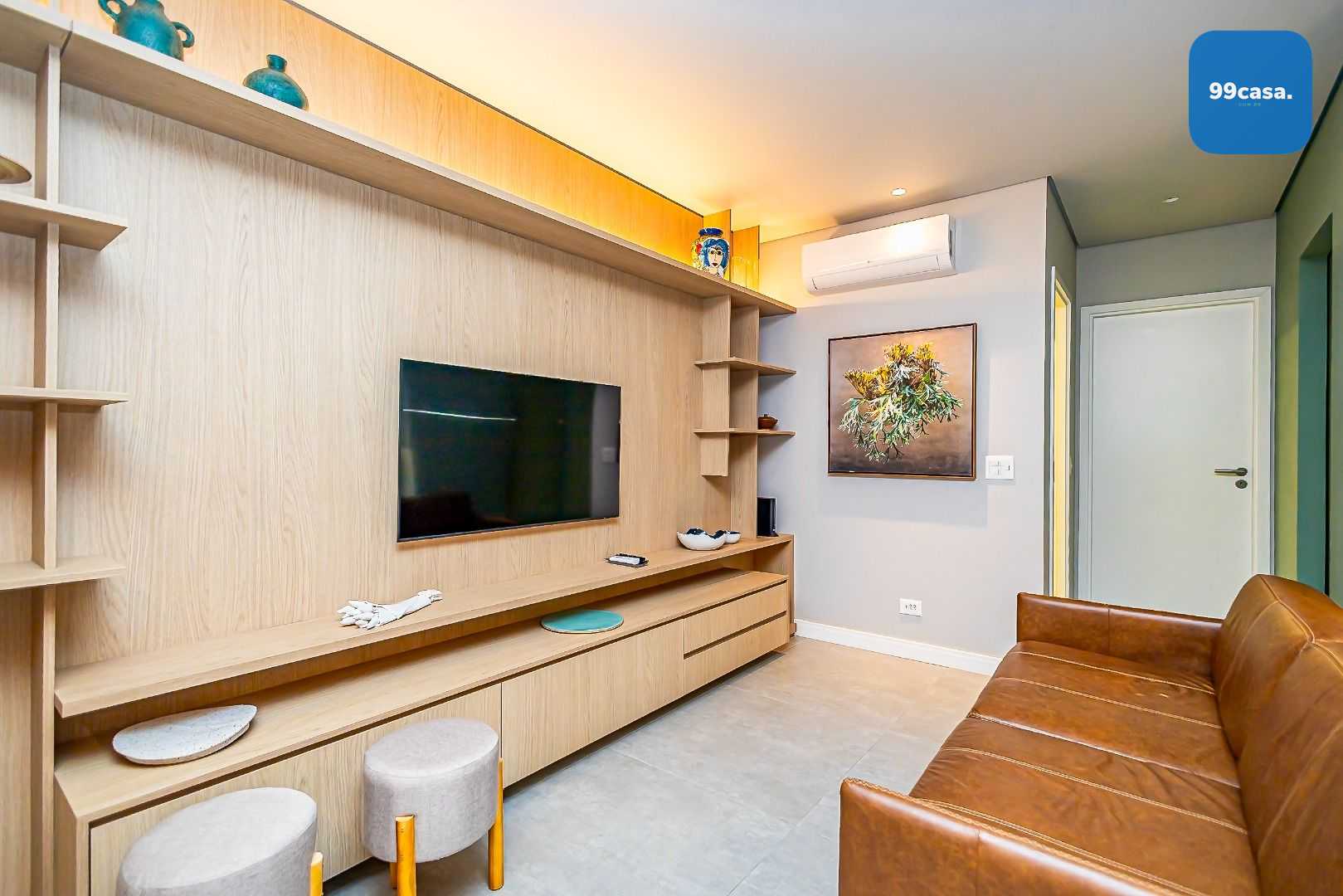 Apartamento mobiliado, 2 dormitórios sendo 1 suíte à venda, 75...