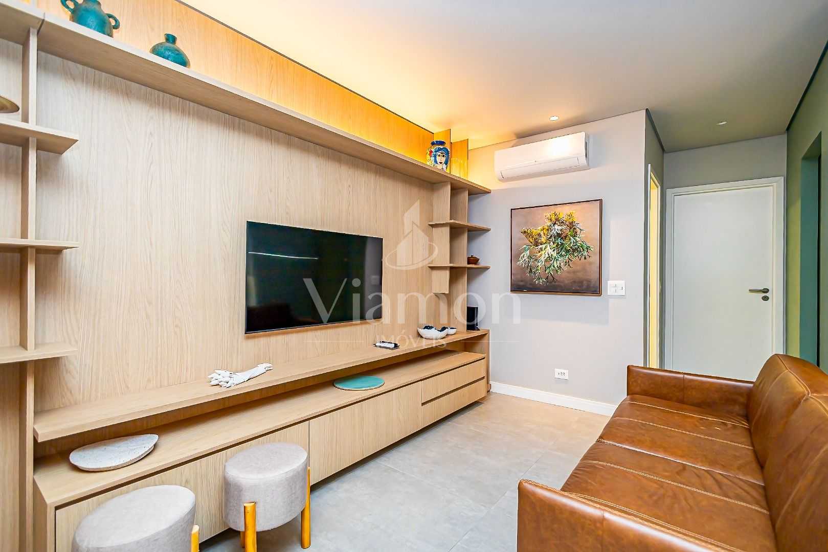 Apartamento mobiliado, 2 dormitórios sendo 1 suíte à venda, 75...