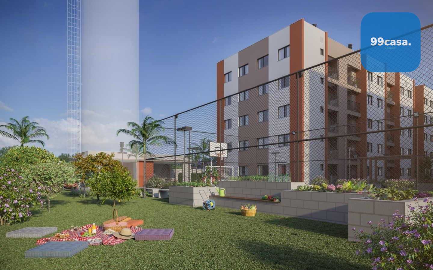 Apartamento com 2 dormitórios, à venda - Atuba, Pinhais PR