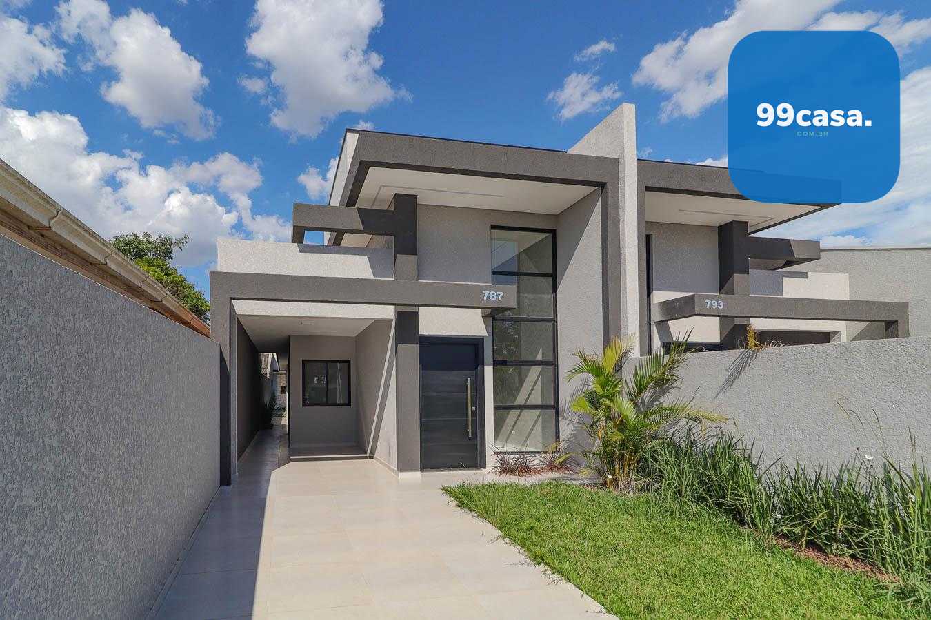 Casa à venda 3 Quartos com Suíte, Iguaçu, Fazenda Rio Grande - PR