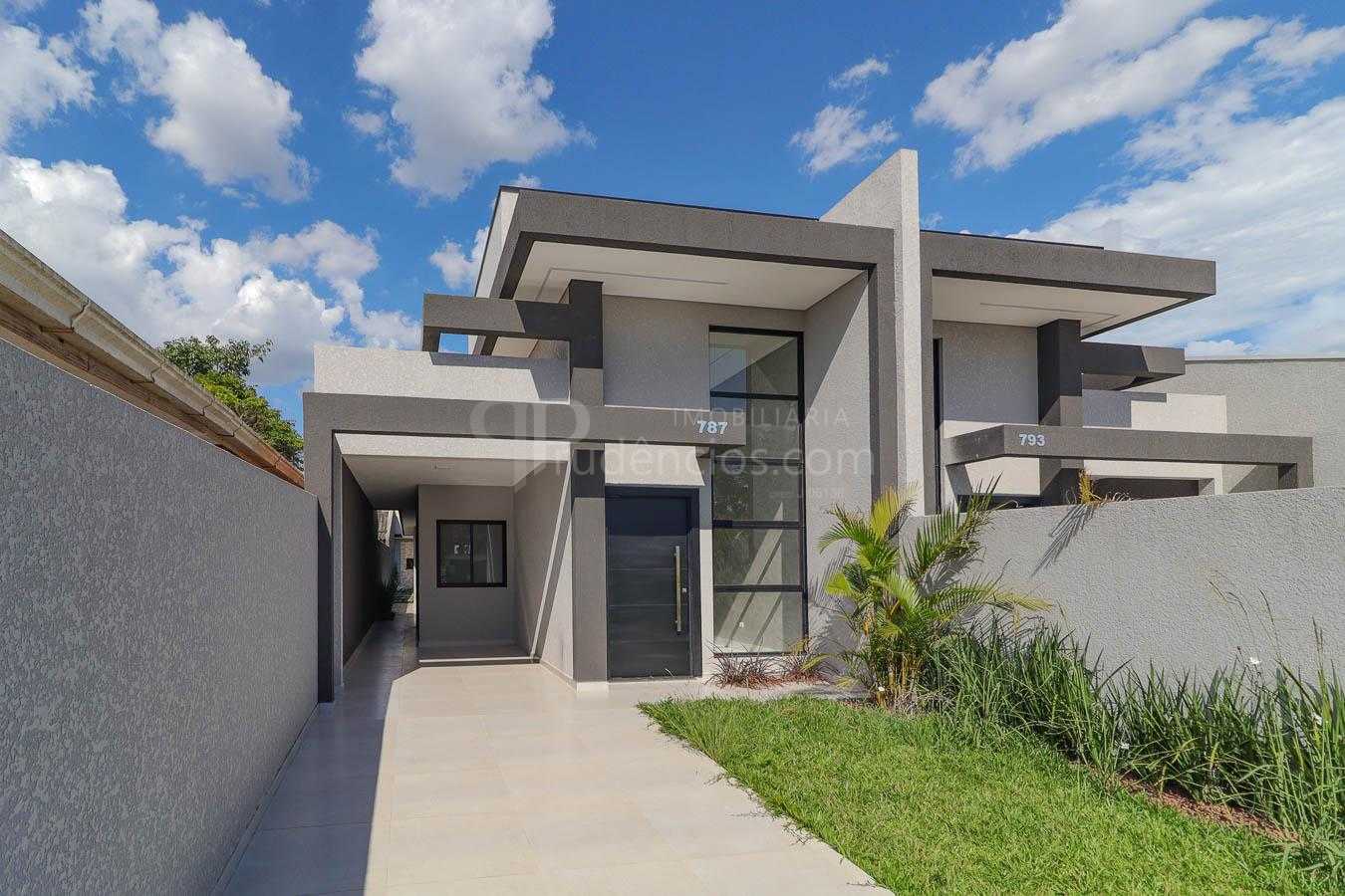 Casa à venda 3 Quartos com Suíte, Iguaçu, Fazenda Rio Grande - PR