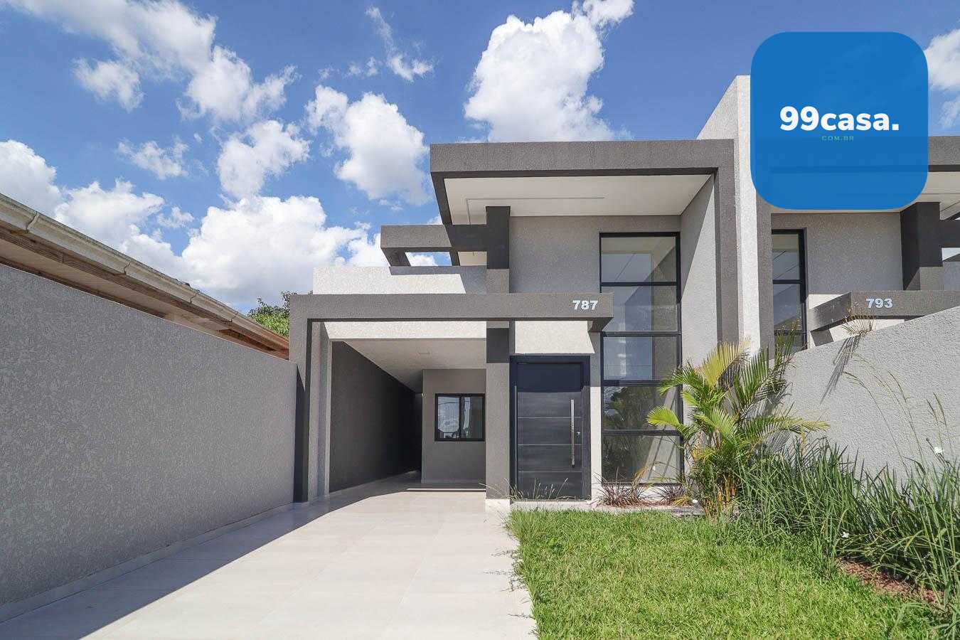 Casa à venda 3 Quartos com Suíte, Iguaçu, Fazenda Rio Grande - PR