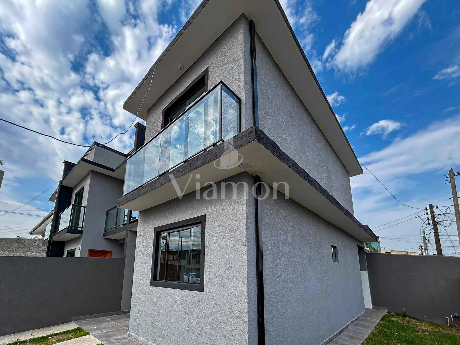 Sobrado de Esquina 3 Quartos com Churrasqueira no Umbará  Cur...