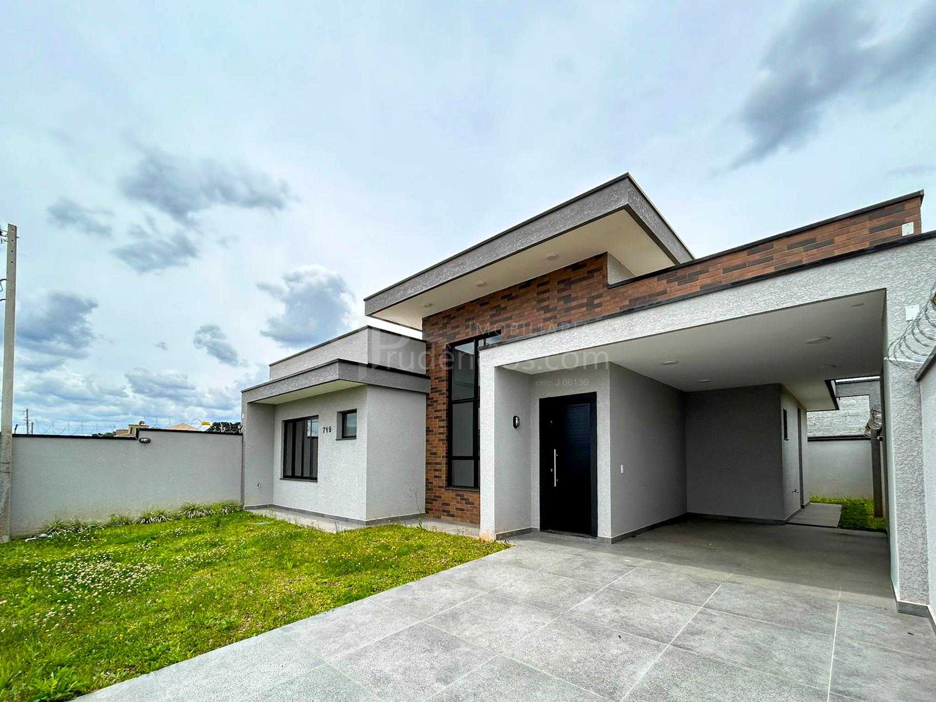 Casa 3 Quartos com Suíte e Área Gourmet no Green Field - Eucal...