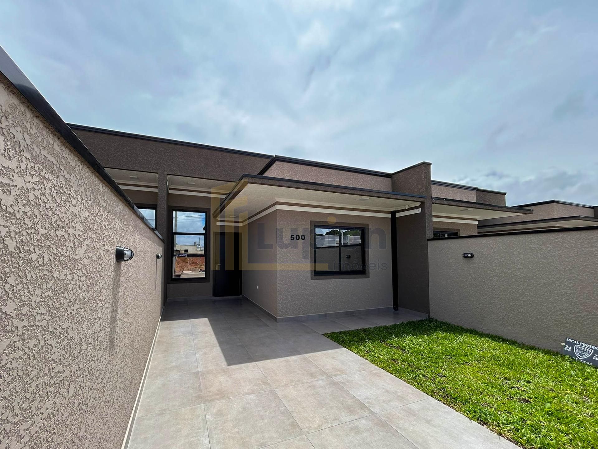 Casa 3 Quartos com Suíte e Fachada Moderna em Fazenda Rio Grande