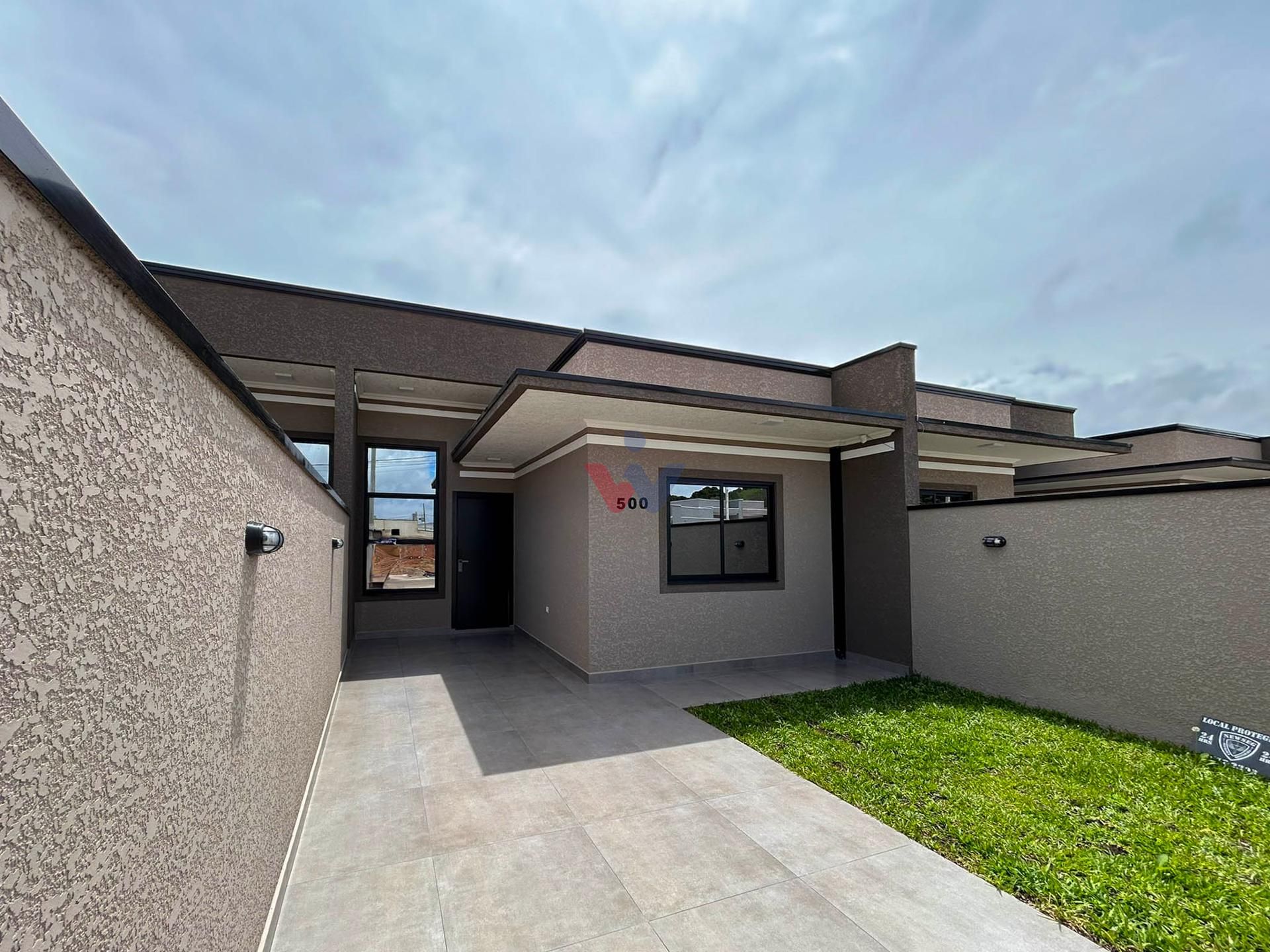 Casa 3 Quartos com Suíte e Fachada Moderna em Fazenda Rio Grande