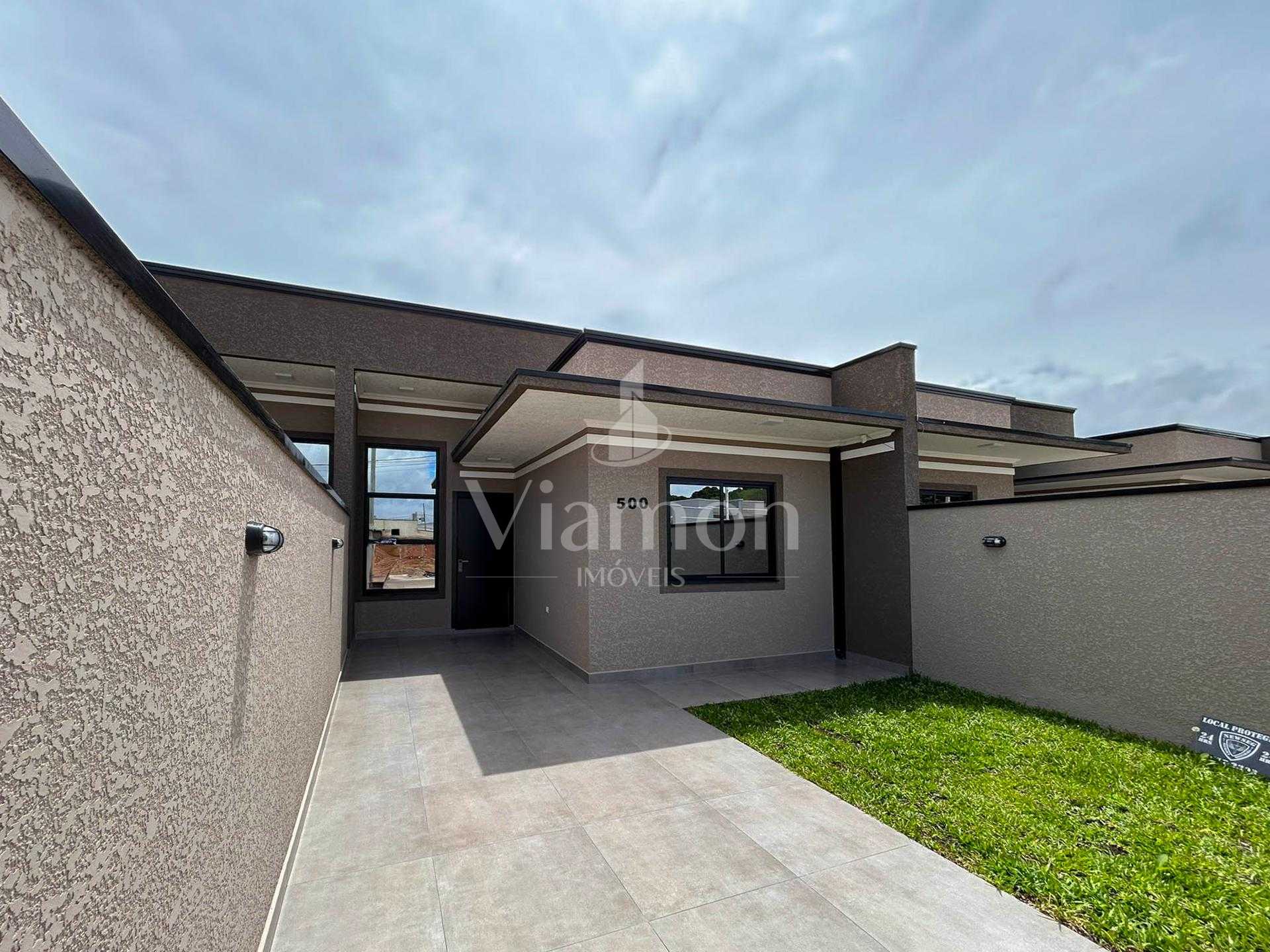 Casa 3 Quartos com Suíte e Fachada Moderna em Fazenda Rio Grande