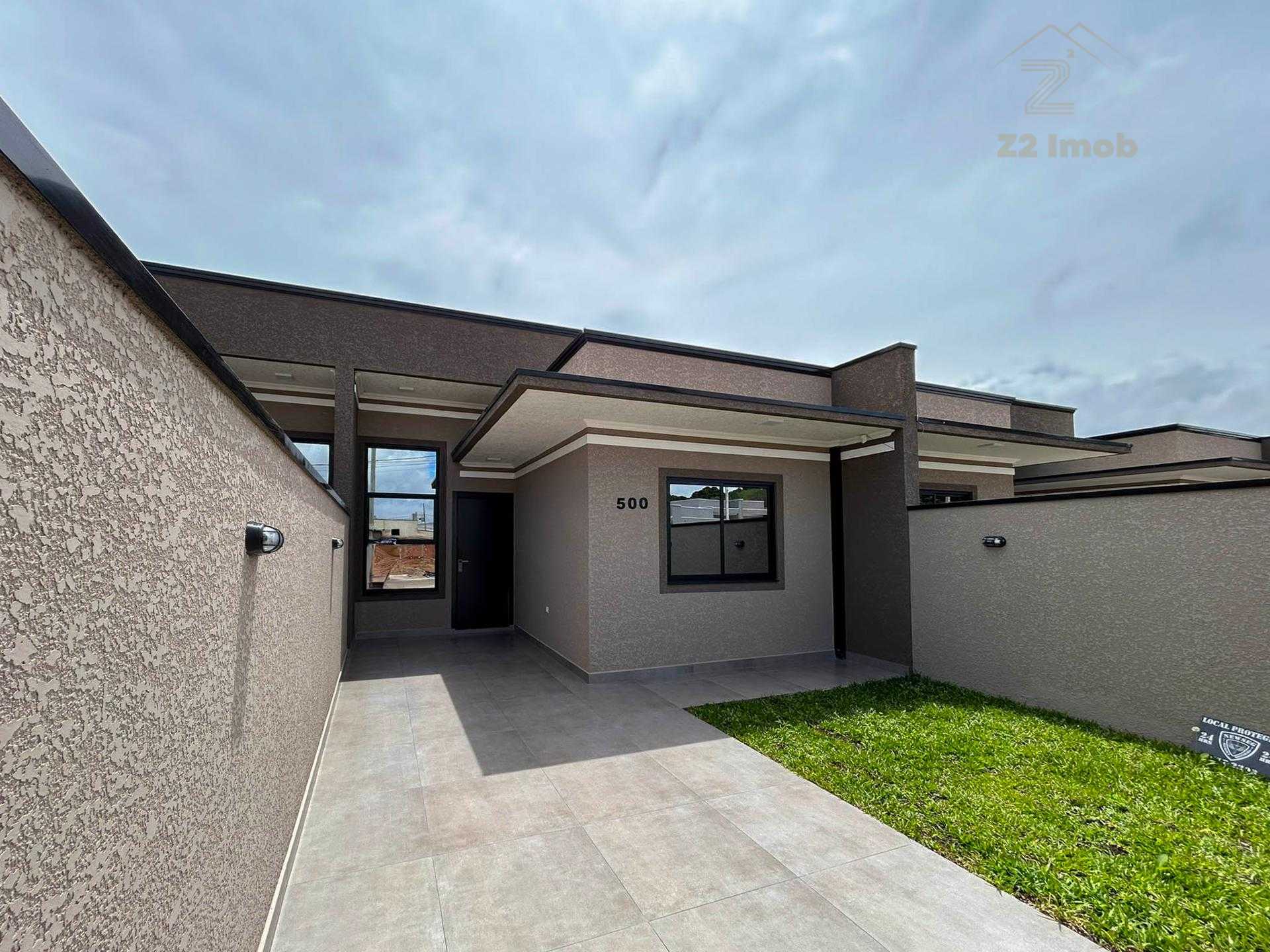 Casa 3 Quartos com Suíte e Fachada Moderna em Fazenda Rio Grande