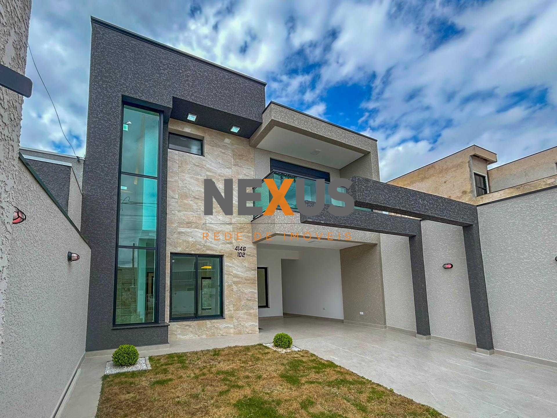 Sobrado Moderno com 4 Quartos, Suíte e Área Gourmet - Fazenda ...