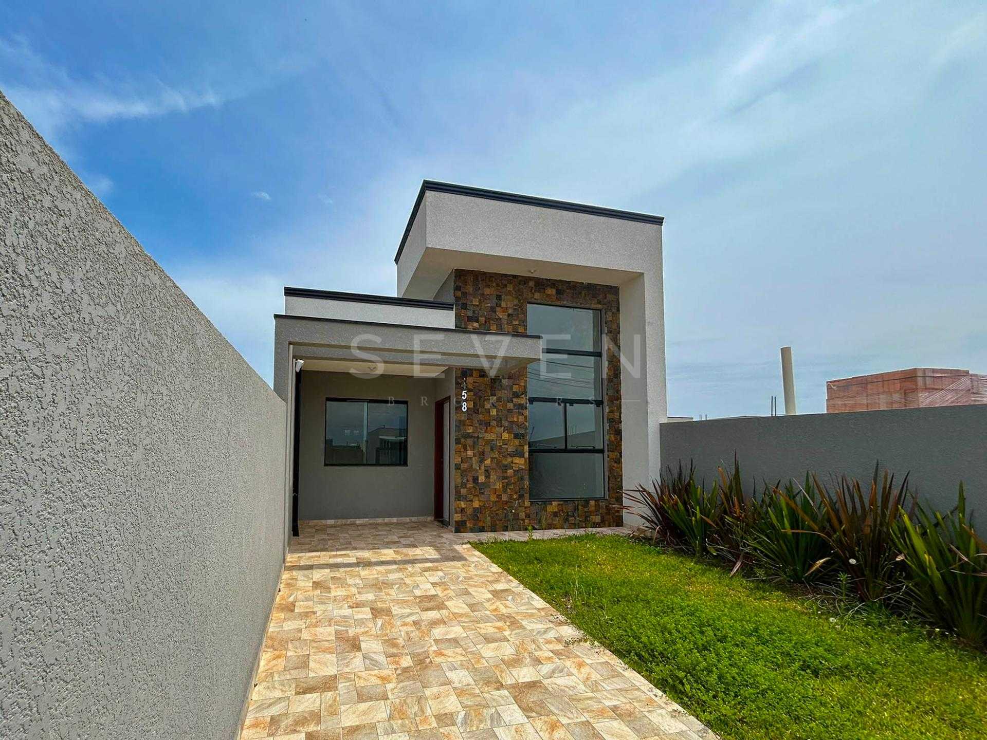 Casa 3 Quartos com Fachada Moderna e Churrasqueira no Bairro N...