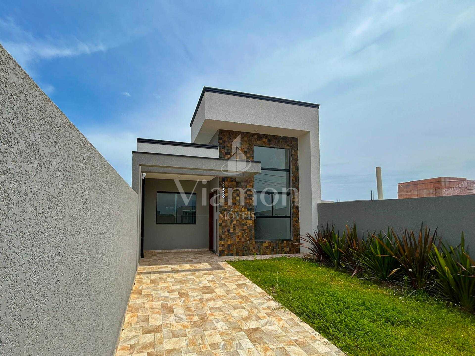 Casa 3 Quartos com Fachada Moderna e Churrasqueira no Bairro N...