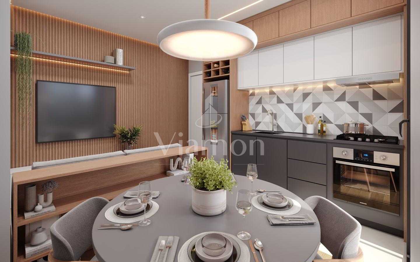 Residencial Santa Chiara em Araucária, Apto 2 Quartos com Laze...