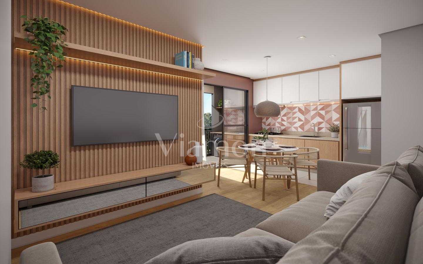 Residencial Santa Chiara em Araucária, Apto 2 Quartos com Laze...