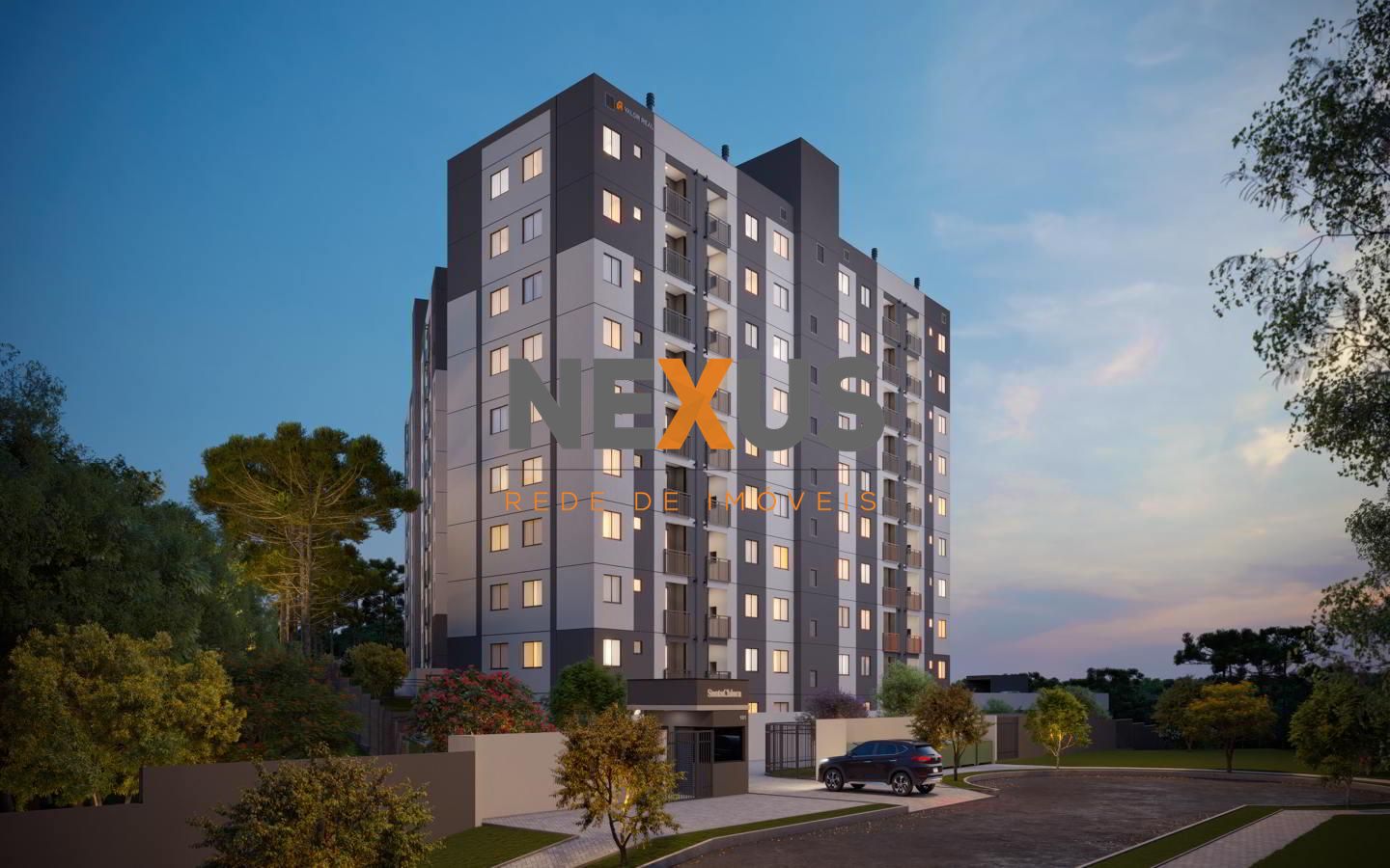 Residencial Santa Chiara em Araucária, Apto 2 Quartos com Laze...