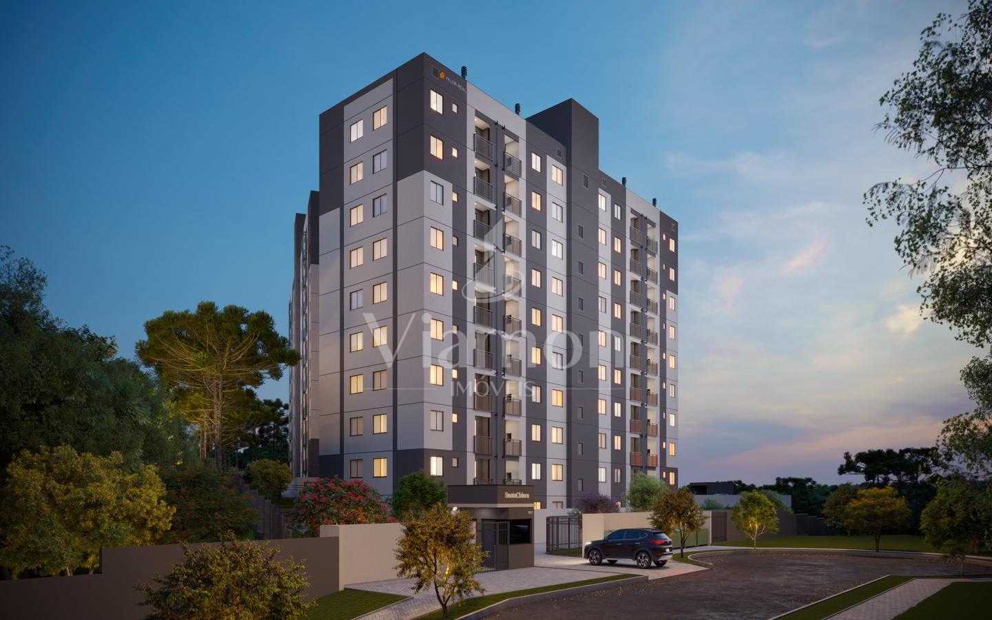 Residencial Santa Chiara em Araucária, Apto 2 Quartos com Laze...