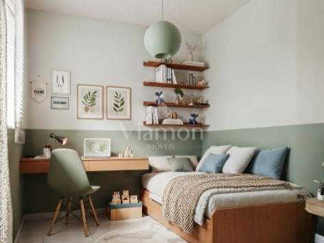 Residencial Solar Nações com 2 Quartos e Área Gourmet - Fazend...