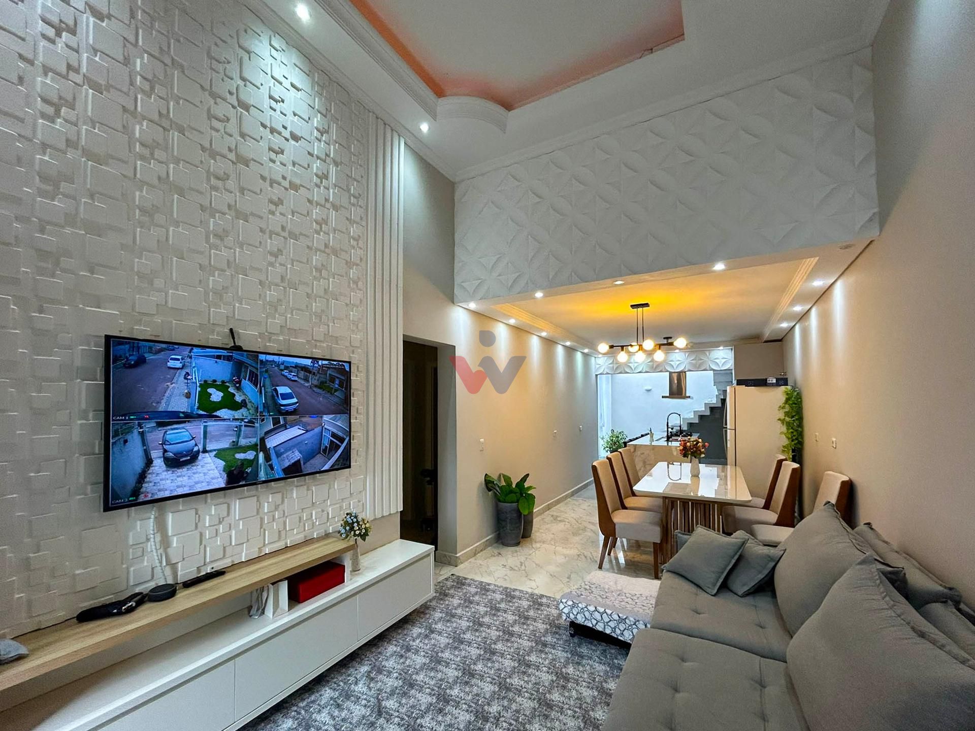 Casa com 3 Quartos, Suíte, Cozinha Planejada e Segurança Compl...