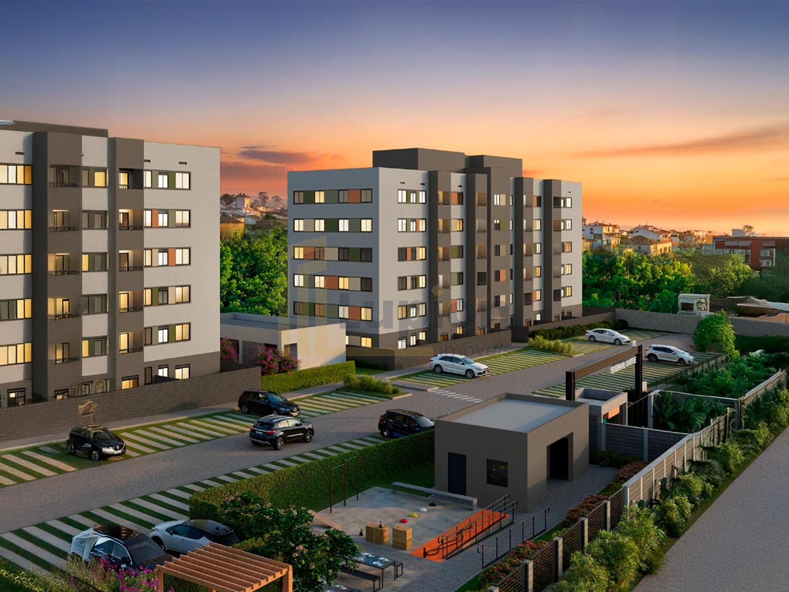 Apartamento 2 Quartos com Sacada no Res. Cortese - CIC Curitiba