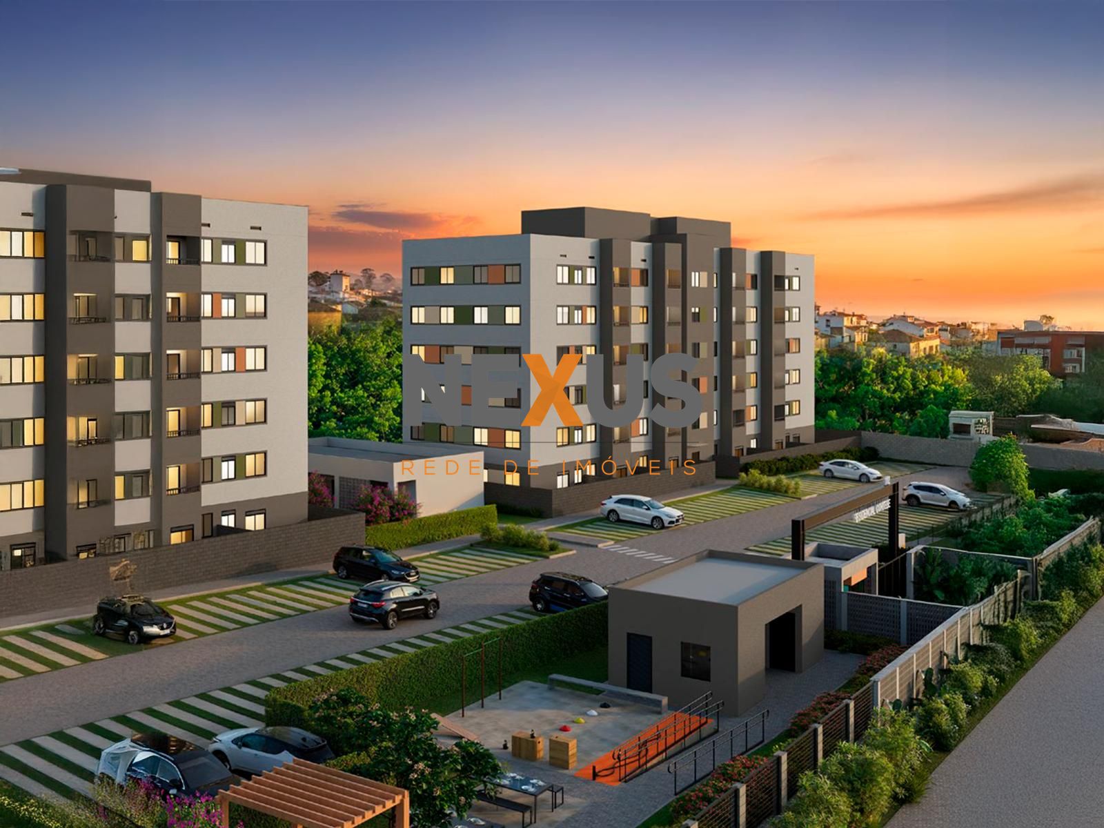 Apartamento 2 Quartos com Sacada no Res. Cortese - CIC Curitiba