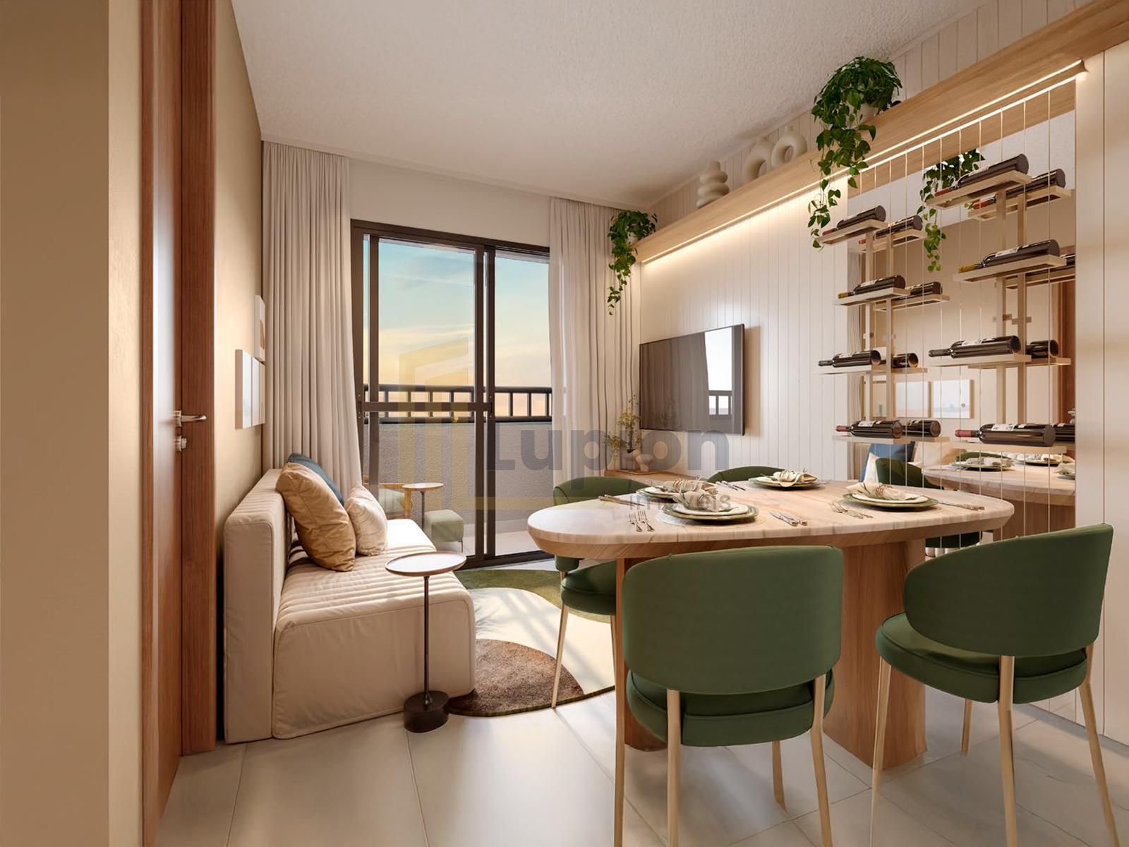 Apartamento 2 Quartos com Sacada no Res. Cortese - CIC Curitiba