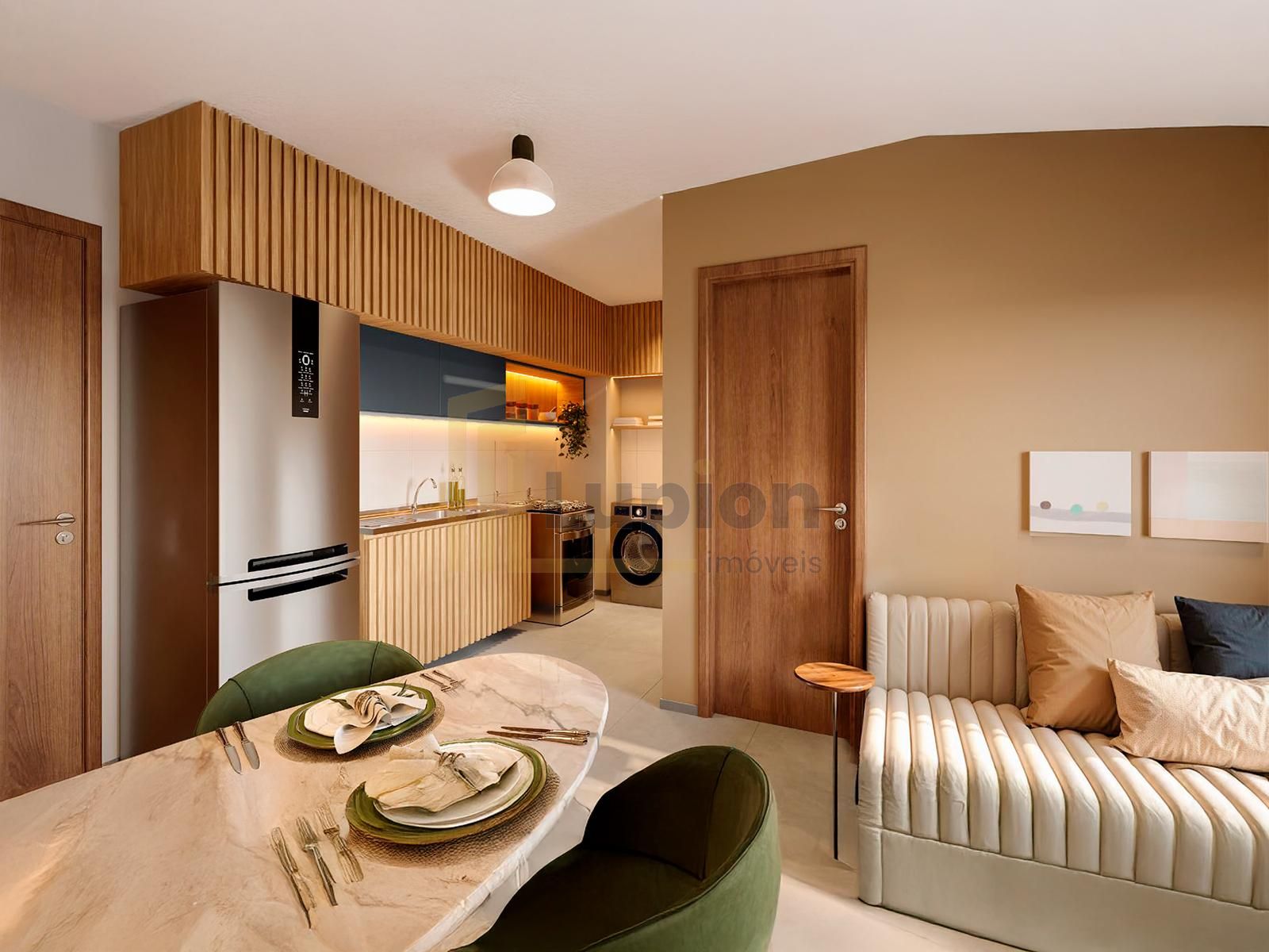 Apartamento 2 Quartos com Sacada no Res. Cortese - CIC Curitiba