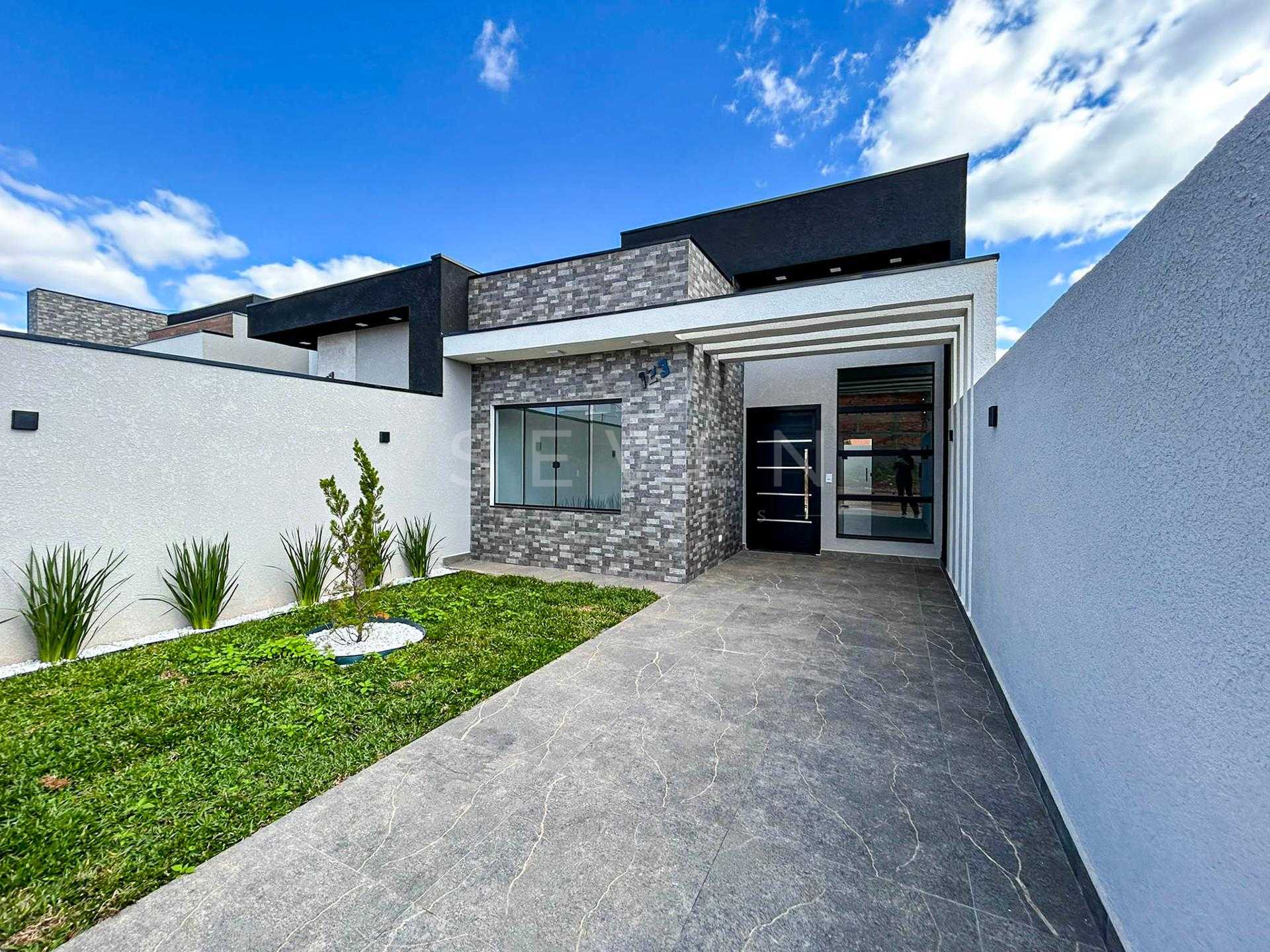 Casa 3 Quartos com Área Gourmet e Fachada Moderna - Fazenda Ri...