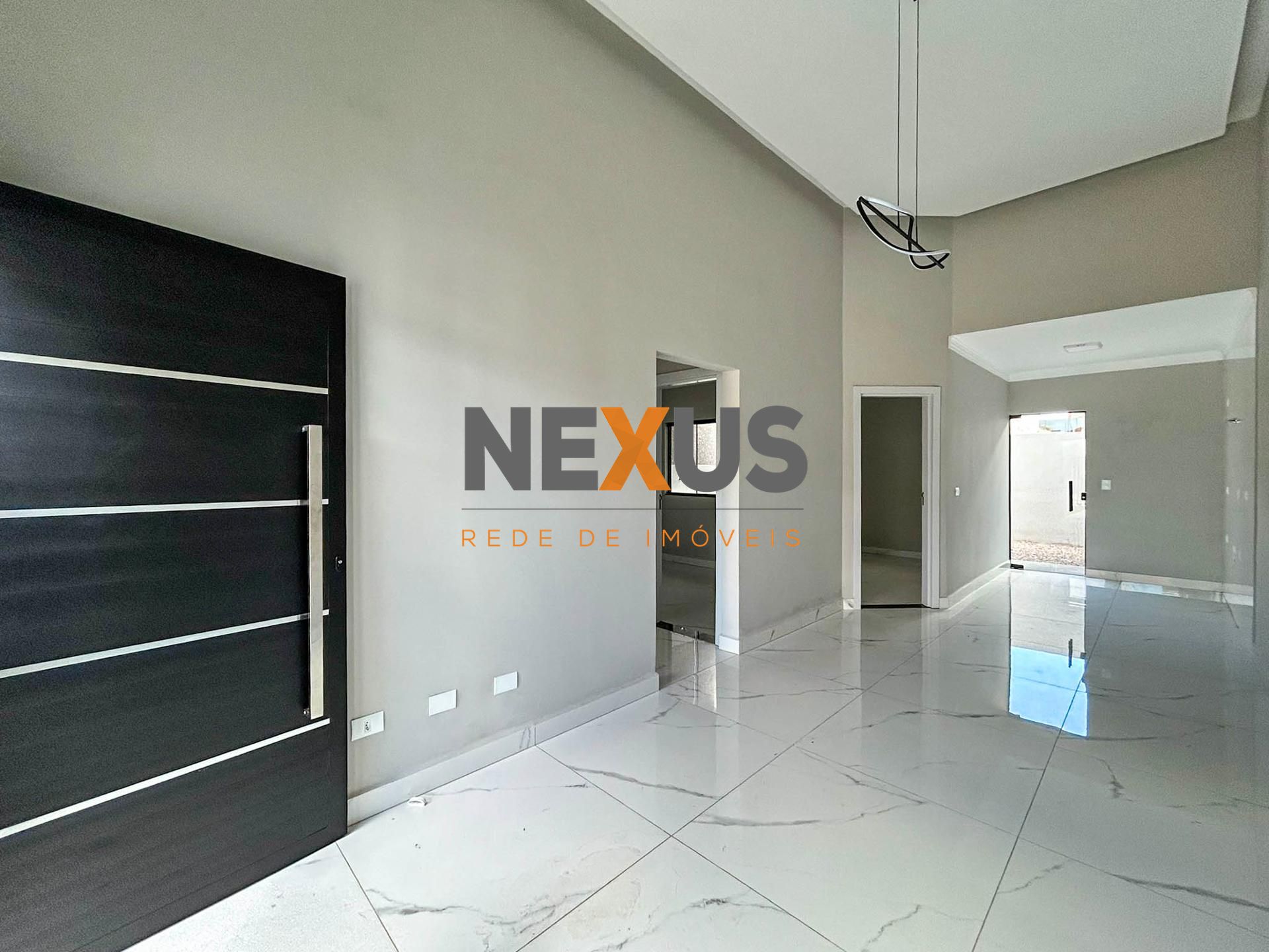 Casa 3 Quartos com Área Gourmet e Fachada Moderna - Fazenda Ri...