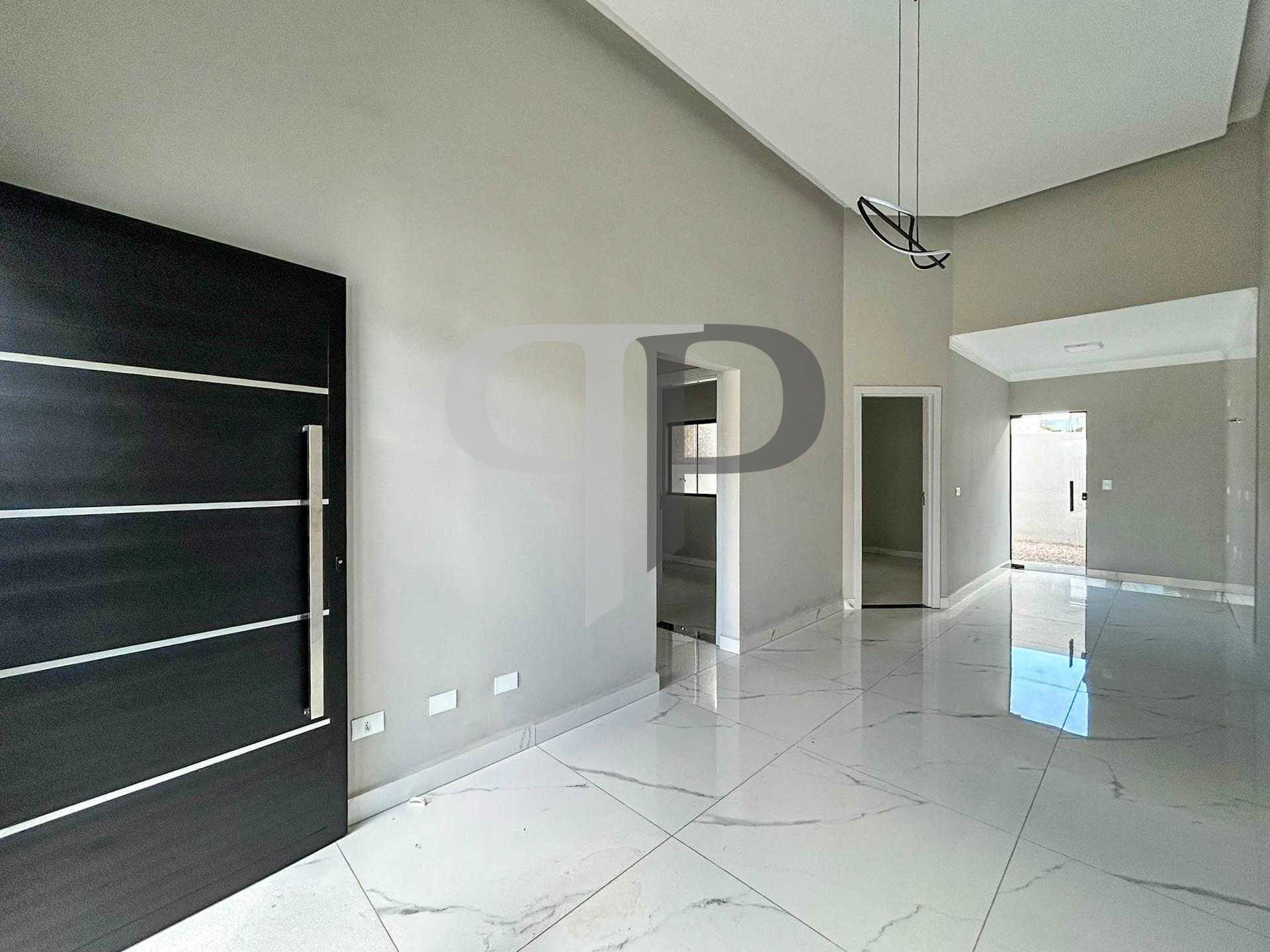 Casa 3 Quartos com Área Gourmet e Fachada Moderna - Fazenda Ri...