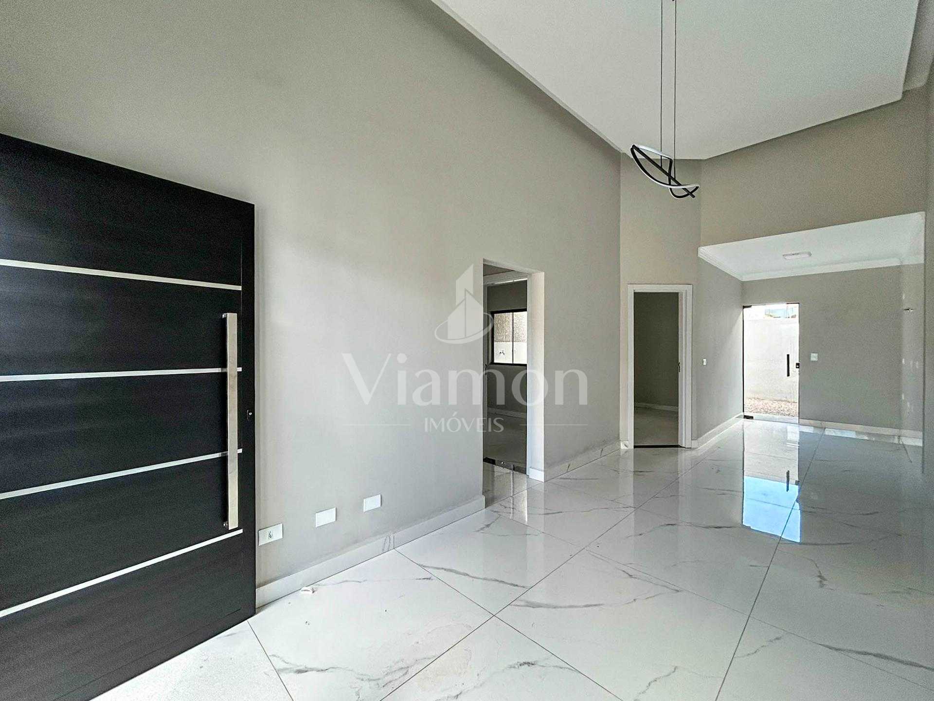 Casa 3 Quartos com Área Gourmet e Fachada Moderna - Fazenda Ri...