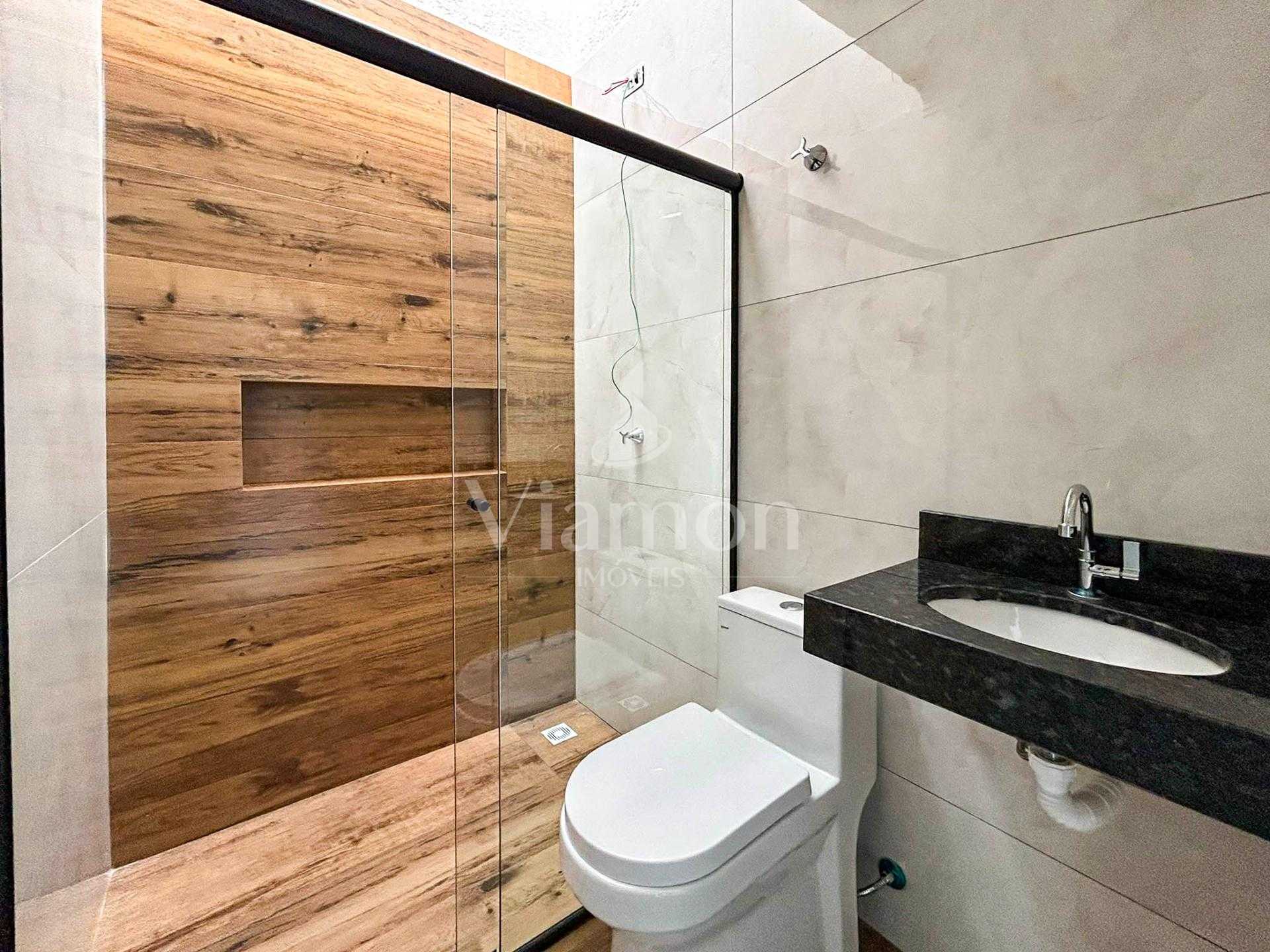 Casa 3 Quartos com Área Gourmet e Fachada Moderna - Fazenda Ri...